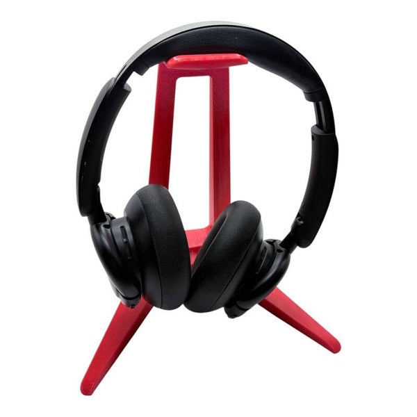 Kopfhörerständer Rot Headset Ständer Halter Kopfhörer Halterung PETG 22,5 cm