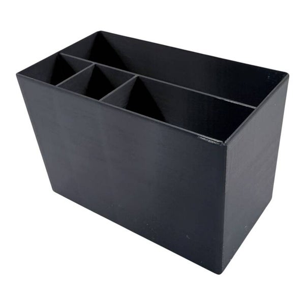 YouClip Organizer Dacia Renault Ablage 4 Fächer Auto Zubehör Schwarz PETG