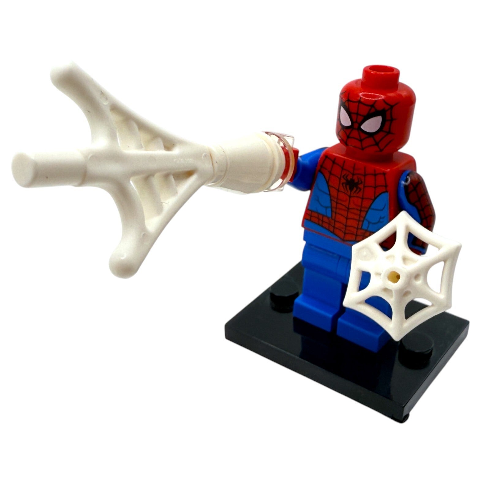 LEGO® Marvel™ Spider-Man Minifigur mit Netzschild & Netzblaster 76293