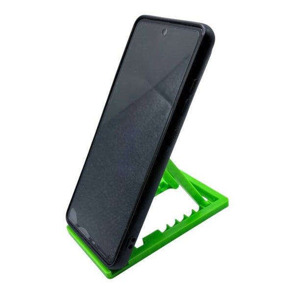 Handyhalterung klappbar Neongrün Handy Ständer verstellbar Smartphone Halter