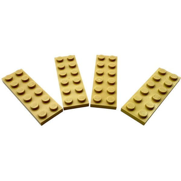 4x LEGO® Platte 2x6 Brick Yellow 4113993 3795 Bauplatte hellbeige beige