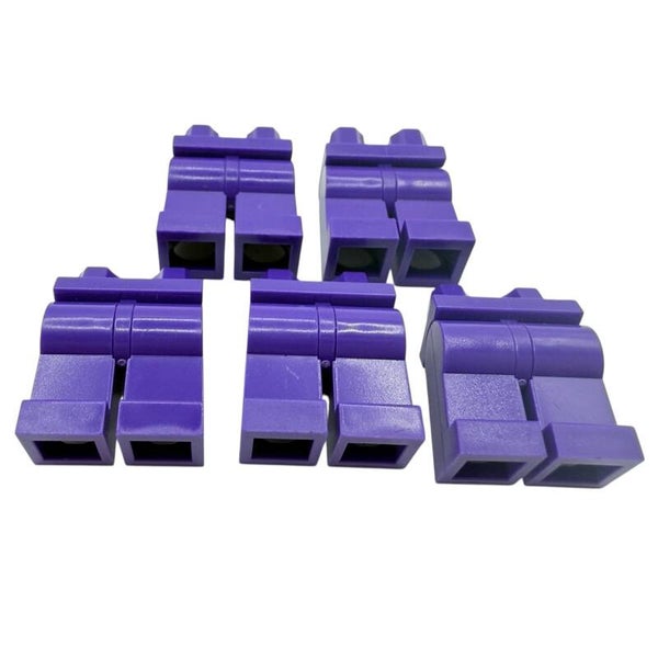 LEGO® Zubehör 5x Minifiguren Hose Lila Medium Lilac – Beine 73200 / 4586410