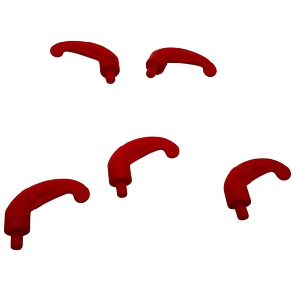 LEGO® Zubehör 5x Mini-Feder rot für Robin Hood Hüte Forrestman 6406416 79806