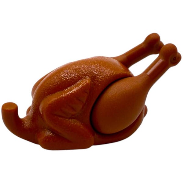 LEGO® Truthahn Braten 2663 + 2x 77088 Weihnachtsbraten Hähnchen Essen