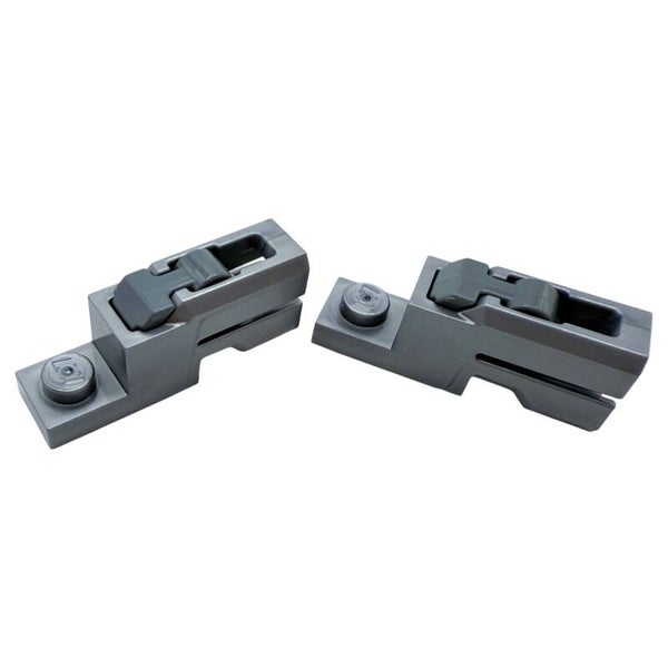2x LEGO® Shooter 1x2 Silver Metallic 6345950 69754
