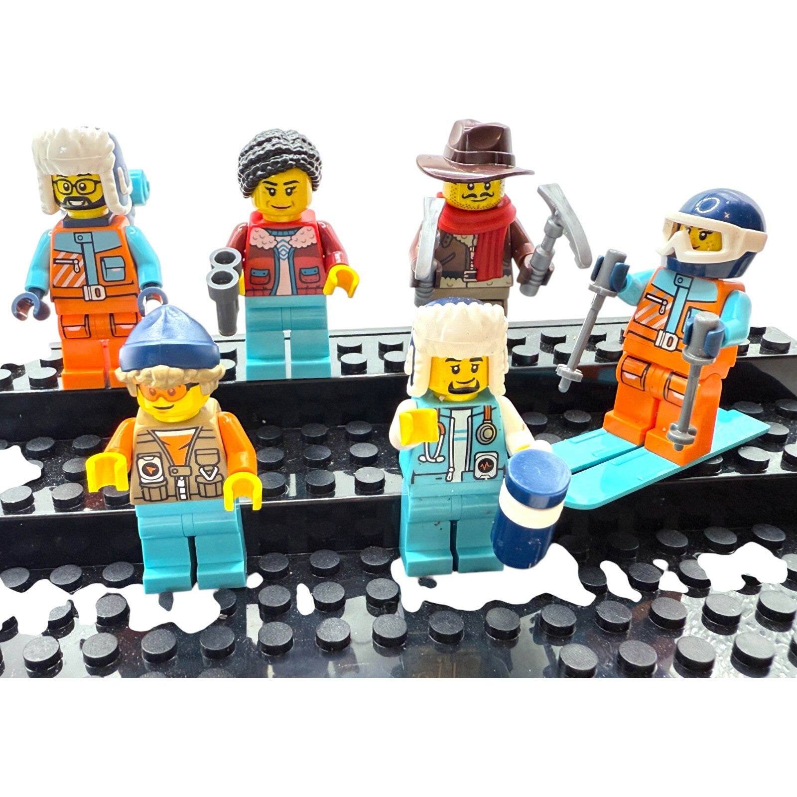 LEGO® City – 6x Minifiguren Set aus Arktis-Polarexpress 604701