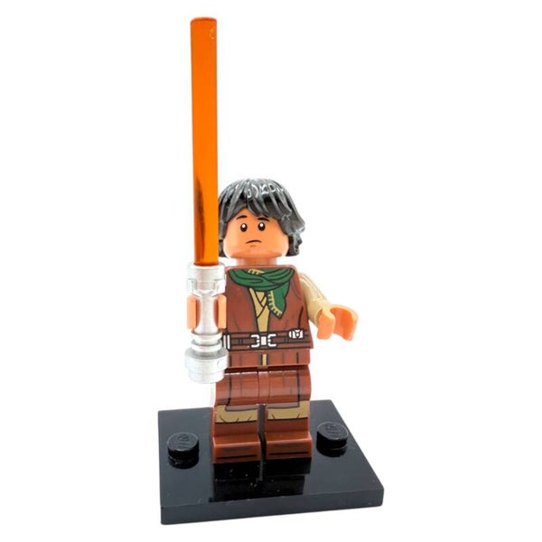 LEGO® Star Wars™ Sig Greebling Minifigur | orangenes Lichtschwert | 75414 Jedi