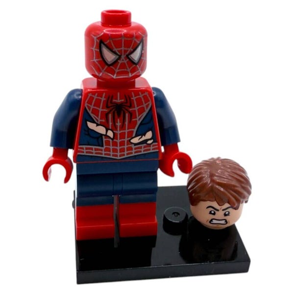 LEGO® Marvel™ Spider-Man Minifigur + Peter Parker Kopf & Haare | 76321