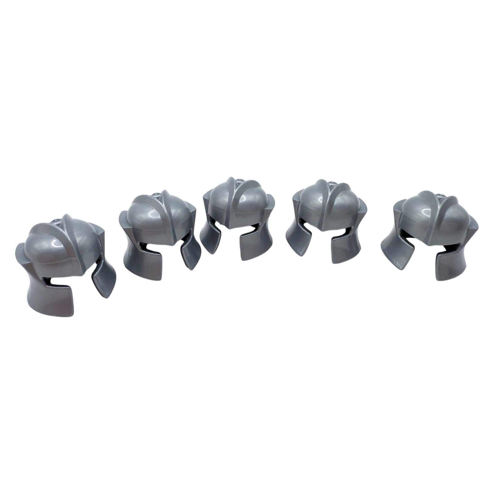 LEGO® 5x Dark Knight Helm silber metallic 6487209 48493 Ritter Helm Castle