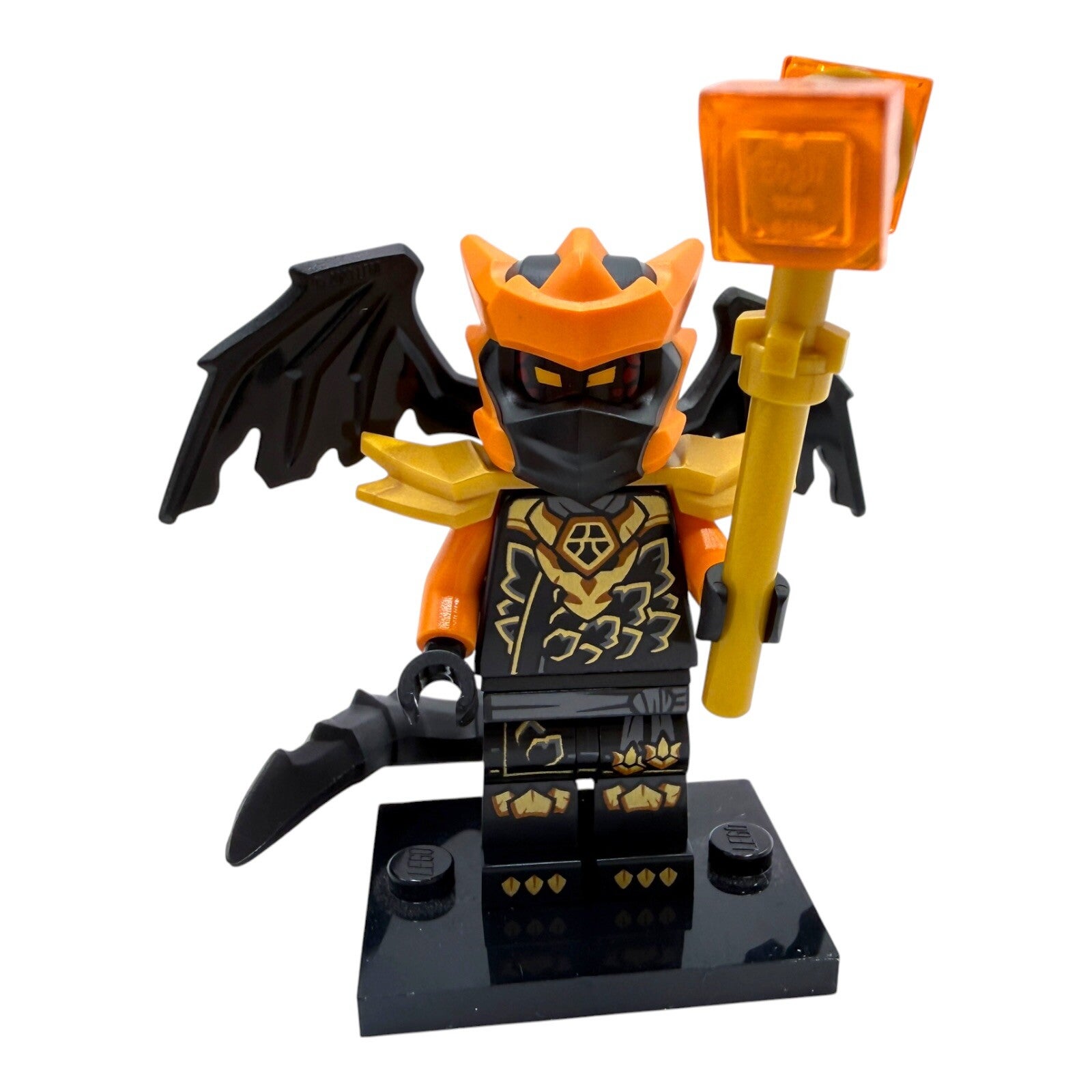 LEGO® Ninjago Drachenform Cole Minifigur NJO1035 mit Zubehör 71859 Dragon Form