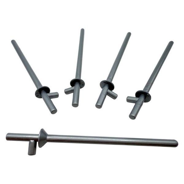 LEGO® 5x Lanze Silver Metallic 3849 Lanzen für Ritter Waffen Mittelalter Silber