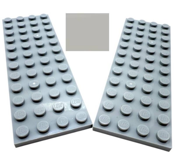 LEGO® 2x Platte 4x12 Medium Stone Grey |  / 3029 | Hellgrau Plate