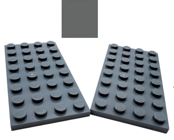 LEGO® 2x Platte 4x8 dunkelgrau 3035 Dark Stone Grey 4211061