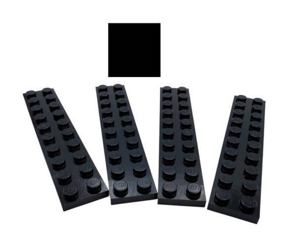 LEGO® 4x Platte 2x10 schwarz Original Bauteile MOC Bau Steine 383226 3832 Plate