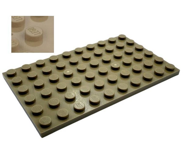 LEGO® Platte 6x10 Sand Yellow Tan Original Teil 3033 6096215 MOC Western Teil