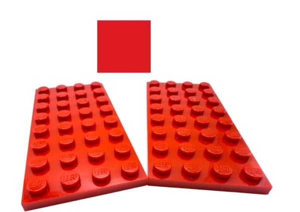 LEGO® 2x Platte 4x8 Rot – 3035 / 303521 Grundplatte Plate Bright Red Ersatzteil