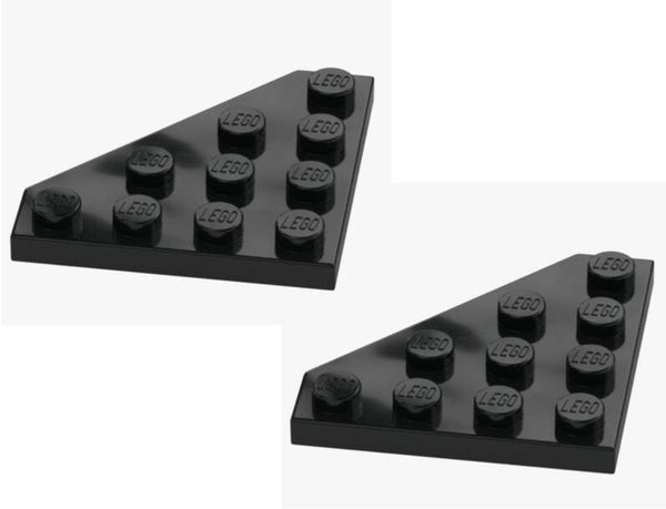 LEGO® 2x Eckplatte 4x4 45° Black 30503 Neu Einzelteile schwarz 4160025 Plate