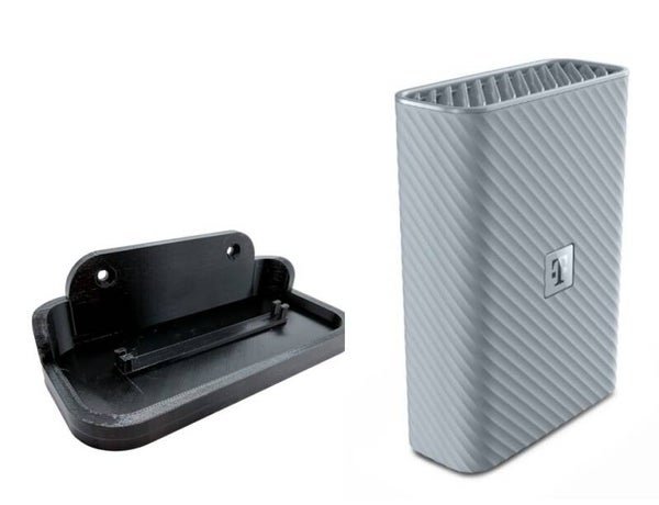 Wandhalter passend für Telekom Speedport 7 Verstärker Plus Halter PETG Router