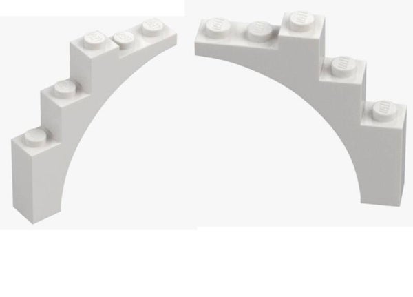 LEGO® 2x Bogenstein 1x5x4 White 14395 Arch Neu 6222425 Weiß Bow