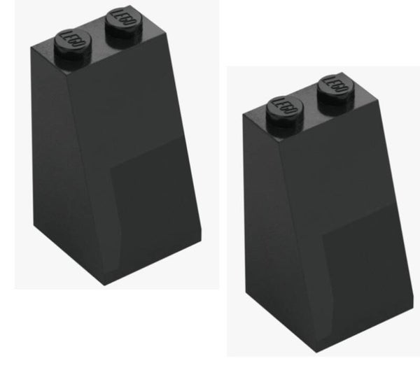 LEGO 2x Schrägstein 2x2x3 73° Black schwarz 98560 6007896 Dachstein slope
