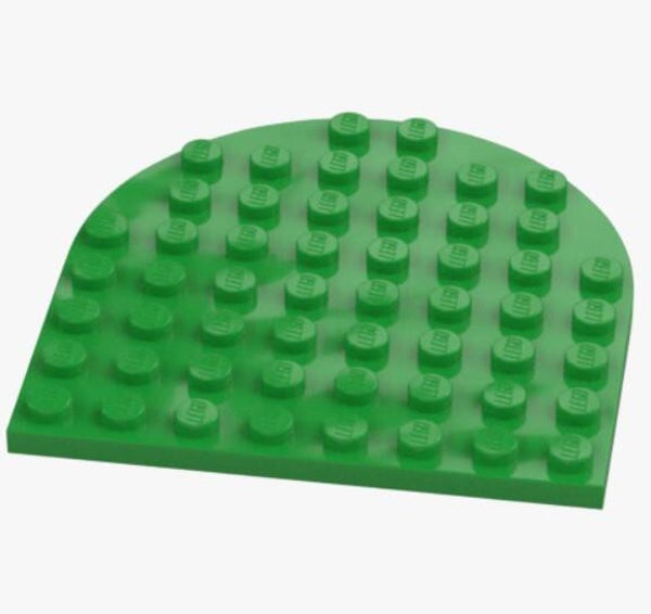 LEGO Platte 8x8 Halbkreis Bright Green 41948 6378799 Green halfcircle Plate NEU