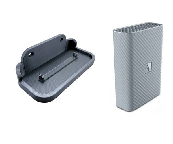 Wandhalter Telekom Speedport 7 Verstärker Plus Halterung PETG grau Repeater NEU