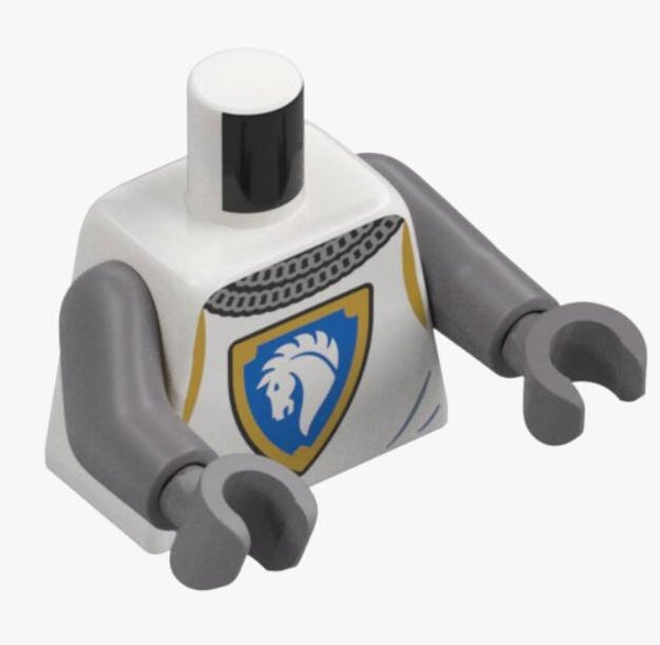 LEGO 5x Ritter Torso Pferderitter Wappen Hemd 6554425 76382 Oberteil Hemd Castle