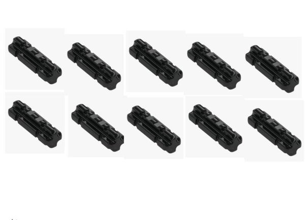 LEGO 10x Technic Achse 2M schwarz 32062 Cross Axle mit Nut 4109810 Verbinder NEU