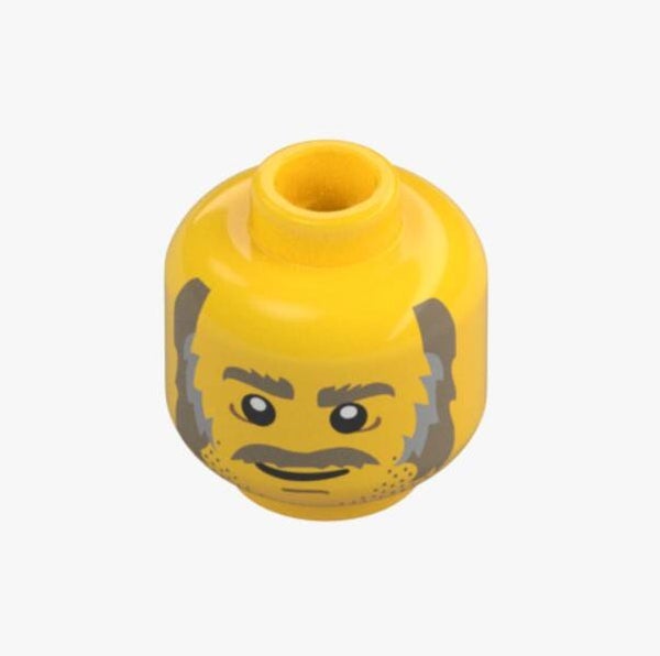LEGO Kopf Gelb No.2399 6205341 35724 Minifigur Kopf Neu unbespielt für Minifigur
