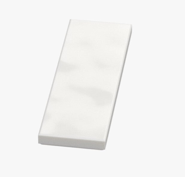 LEGO 2x Fliese 2x6 Weiß 69729 Tile glatt White 6332042 Boden Schnee Winter