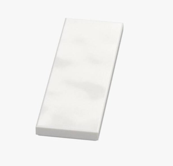 LEGO 2x Fliese 2x6 Weiß 69729 Tile glatt White 6332042 Boden Schnee Winter