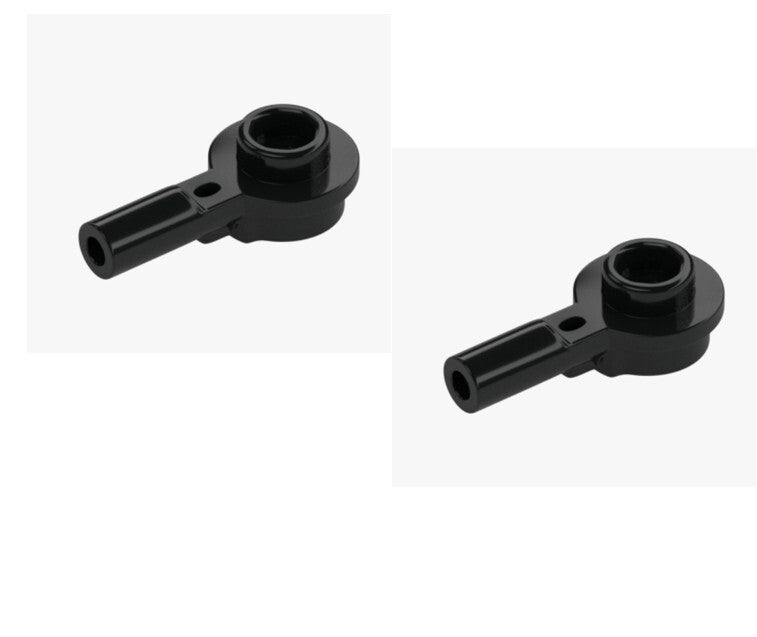 LEGO 2x Stange 1x1 Rund mit Achse Schwarz 32828 6196548 Black NEU