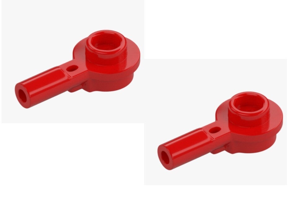 LEGO 2x Stange 1x1 Rund mit Achse Bright Red 32828 6384112 Rot PLATE 1X1 ROUND
