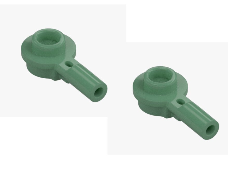LEGO 2x Stange 1x1 Rund mit Achse Sand Green 32828 6357616 Grün PLATE 1X1 ROUND