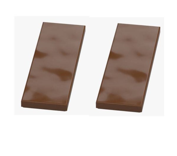 LEGO 2x Fliese 2x6 Reddish Brown 69729 Tile glatt braun 6326103 City Schiff Baum