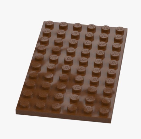 LEGO® Platte 6x10 Reddish Brown Original Teil 3033 6338230 MOC Braun Plate