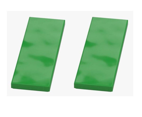LEGO® 2x Fliese 2x6 Bright Green Grün 69729 6450903 Neu Ersatzteil Rasen