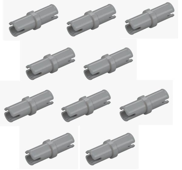 LEGO® Technic 10x Verbinder Pin hellgrau Medium Stone Grey 3673 4211807 hellgrau