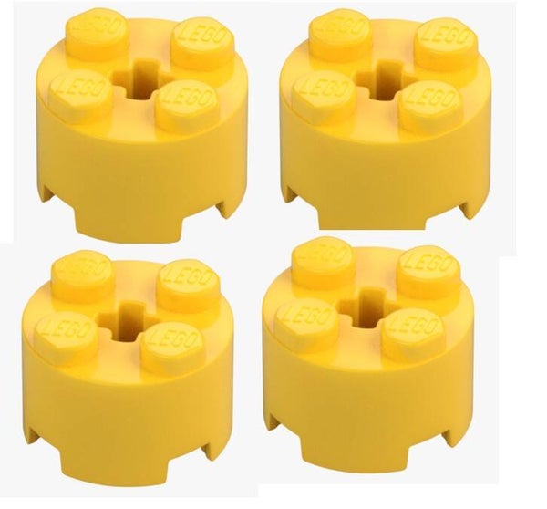 LEGO® 4x Rundstein 2x2 Bright Yellow Gelb 6143 614324 NEU Ersatzteile
