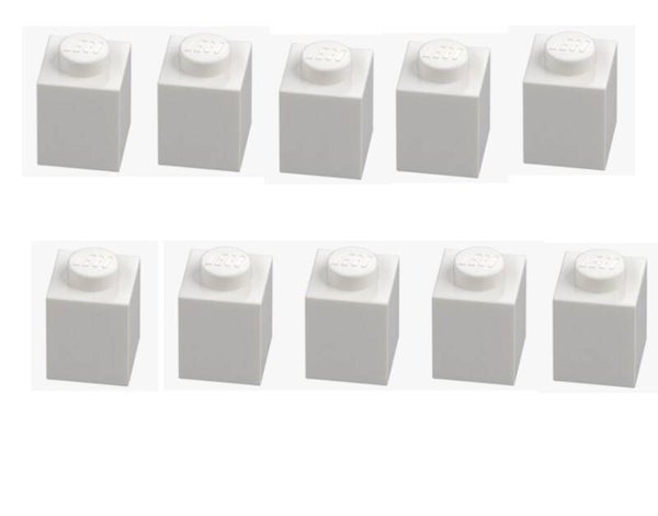 LEGO® 10x Stein 1x1 Weiß White 3005 300501 Baustein Ersatzteil MOC Einzelteile