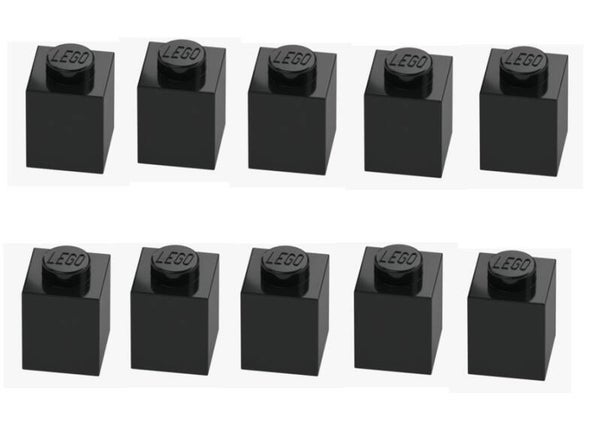 LEGO® 10x Stein 1x1 Schwarz Black 3005 300526 Baustein Ersatzteil MOC Einzelteil