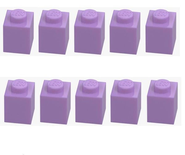 LEGO® 10x Stein 1x1 Medium Lavender 3005 4651903 Lavendel Ersatzteil NEU Brick