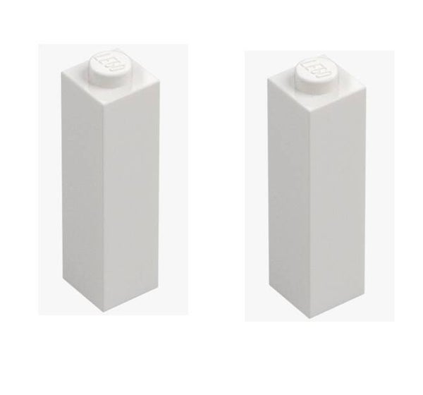 LEGO® 2x Stein 1x1x3 Weiß White 14716 6055541 hoher Baustein Ersatzteil Brick