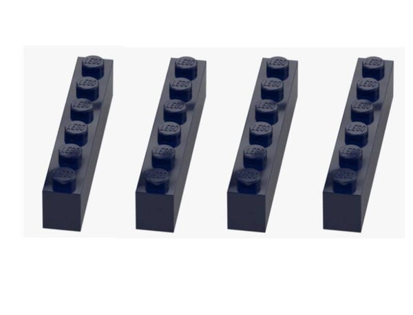 LEGO® 4x Stein 1x6 Earth Blue Dunkelblau 3009 6221672 Baustein Ersatzteil Brick