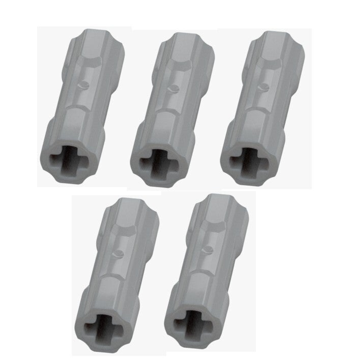 LEGO® Technic 5x Achsverbinder 3L Hellgrau 42195 6273212 Verbinder Achse NEU