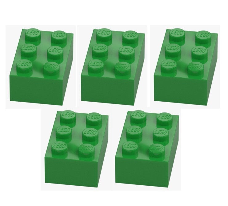 LEGO® 5x Stein 2x3 Bright Green 3002 6366701 Grün Baustein Ersatzteile Brick NEU