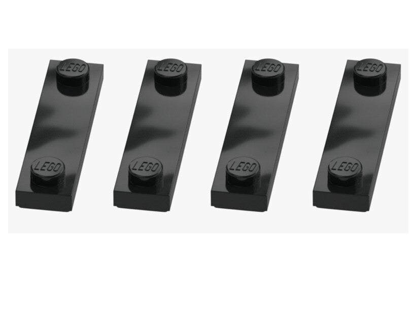LEGO 4x Platte 1x4 mit 2 Noppen Schwarz Black 41740 6254045 Plate Ersatzteil NEU