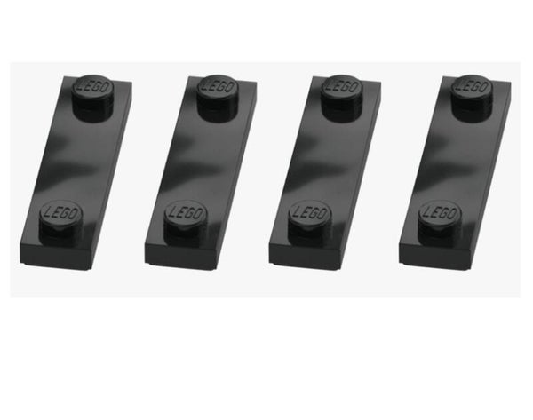 LEGO 4x Platte 1x4 mit 2 Noppen Schwarz Black 41740 6254045 Plate Ersatzteil NEU