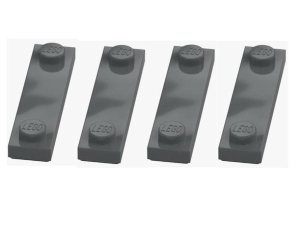 LEGO 4x Platte 1x4 mit 2 Noppen Dunkelgrau 41740 6257592 Dark Stone Grey NEU