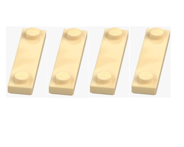 LEGO 4x Platte 1x4 mit 2 Noppen Brick Yellow Hellbeige 41740 6257600 Neu Plate